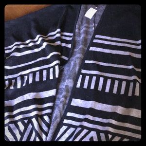 Patterned poncho cardigan MOSSIMO